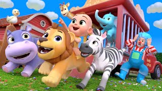 Old MacDonald Song with Safari Animals  Lalafun Nursery Rhymes amp Kids Songs [upl. by Heuser]