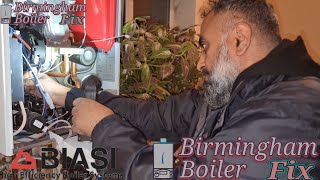 Biasi boiler diagnosis and repair no ignition E01 flashing birmingham Domestic and Commercial [upl. by Saidnac]