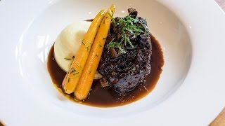 Braised Irish beef cheek with anchovy pickled walnuts and mash by Adam Bennett [upl. by Ayian]