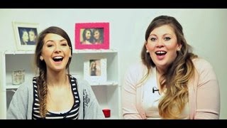 ZOELLA amp LOUISE WITH VIVIANNA DOES MAKEUP [upl. by Buke]