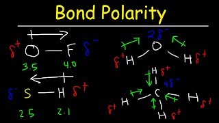 Bond Polarity Electronegativity and Dipole Moment  Chemistry Practice Problems [upl. by Chaunce]