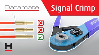 Crimping amp Assembly Guide ǀ Datamate highreliability connectors [upl. by Lanae]