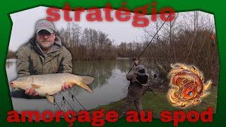 TUTO stratégie damorçage a la carpe au spod [upl. by Ayocat]