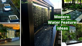 Modern Garden Water Feature Ideas That Will Blow Your Mind [upl. by Llerrahs826]