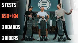 THE ULTIMATE eSKATE RANGE TEST  EVOLVE HADEAN [upl. by Berkeley]