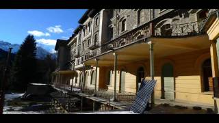 Sanatorio del Gottardo Spukhaus Geisterhaus Sanatorium Tessin Klinik HD [upl. by Kimbra976]