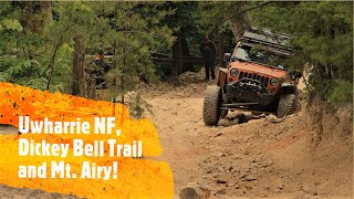 North Carolina adventure Part 2 the Dickey Bell in Uwharrie NF amp Mt Airy [upl. by Joub]