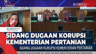 Sidang Dugaan Korupsi Kementerian Pertanian [upl. by Neely554]