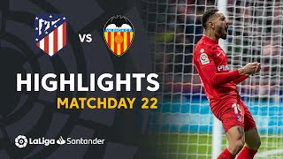 Resumen de Atlético de Madrid vs Valencia CF 32 [upl. by Jaquelyn]