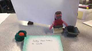 Sally Anne test  Stop motion [upl. by Maribeth222]