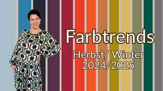 Farbtrends HerbstWinter 20242025🍂⛄️ [upl. by Ylagam]