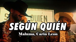 Según Quién  Maluma Carin Leon  Peso Pluma Eslabon Armado Junior H Corridos 2023 [upl. by Seys1]