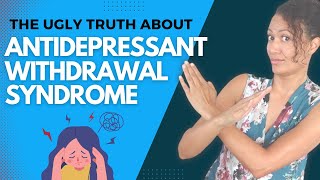 Antidepressant Withdrawal Syndrome Everything you need to know [upl. by Ardnasxela5]