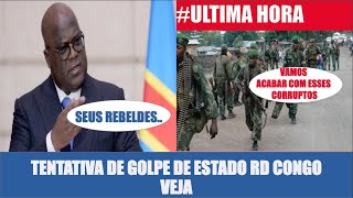 GOLPE DE ESTADO NA RDC REPUBLICA DE CONGO AFRICA [upl. by Cuthbert]