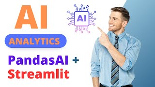 PandasAI with Streamlit App  Analysis Insights with One Shot [upl. by Attezi980]