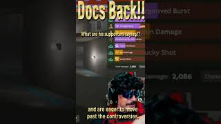 What are Docs supports saying gaming drdisrespect [upl. by Levram]