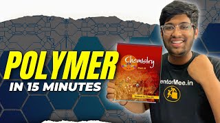 Polymer in One shot 🔥 15 minutes Series 4 marks guaranteed  NEET  JEE [upl. by Drawd]