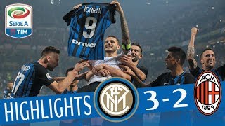 Inter  Milan 3  2  Highlights  Giornata 8  Serie A TIM 201718 [upl. by Noletta]