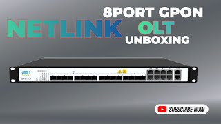 netlink olt unboxing [upl. by Amaleta]