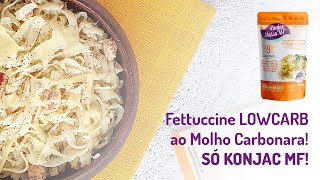 Fettuccine a carbonara low carb [upl. by Anal]