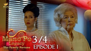 MANO PO LEGACY The Family Fortune  Episode 1 34  Regal Entertainment [upl. by Lleda620]