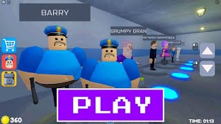 LIVE  PLAYING As All NEW Barry MORPHS And USING POWERS  NEW ROBLOX BARRYS PRISON RUN V2 OBBY [upl. by Aurelius202]