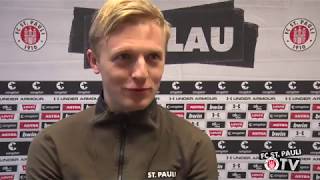 Mœller Dæhli vor dem RegensburgSpiel I FC St Pauli TV [upl. by Berri]