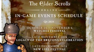 ESO Upcoming Event Guide Breakdown [upl. by Gaw]