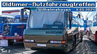 OldtimerNutzfahrzeugtreffen Wilhelmshaven 2024  Teil 23 [upl. by Peer]