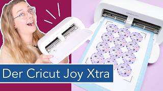 Der Cricut Joy Xtra Print then Cut Sticker printable IronOn und mehr [upl. by Koosis]