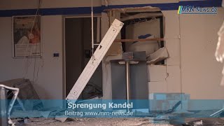 Landkreis Germersheim  Geldautomatensprengung in Kandel [upl. by Cestar]