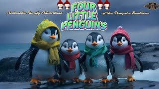 Four Little Penguins  Kids stories  Kids animation  Kids Educational Video  Story telling [upl. by Maximilian]