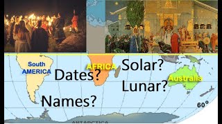 Southern Hemisphere Norse PaganHeathen Holidays Sources and Lunar Calendar [upl. by Anavlys800]