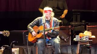 Willie Nelson On The Road Again Sept 7 2024 Tinley Park Il nunupics [upl. by Lehcor]