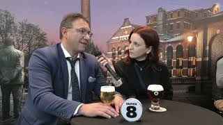 Beer amp Food Attraction 2024 Intervista a Giuseppe Ferrante di Haacht Brewery [upl. by Fayina]