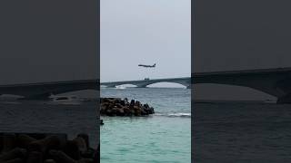 Landing 🛬 themalevlogger maldives youtubeshorts travel malecity [upl. by Liebermann]