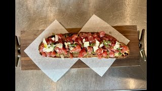 Tuna tartare tartine english [upl. by Ariamoy373]