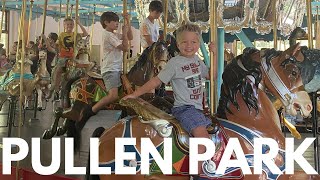 Riding a 100 Year Old Carousel  Pullen Park [upl. by Neala348]