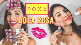 TESTEI OS BATONS DA BOCA ROSA  CARLA FARIA [upl. by Ais173]