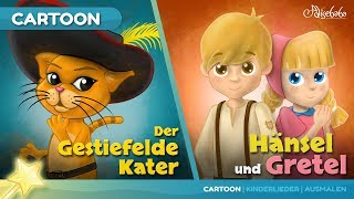 Der Gestiefelde Kater märchen  Gutenachtgeschichte für kinder [upl. by Kenwee]