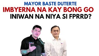 MAYOR BASTE IMBYERNA KAY BONG GO [upl. by Nylek]