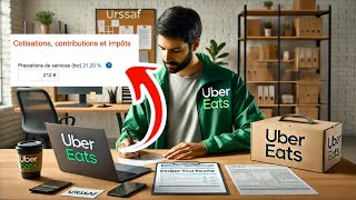 Comment déclarer ses revenus dUBER EAT  Tutoriel 2024 [upl. by Caitlin]