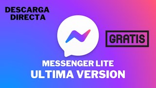 Messenger LITE 2024 ✅ NUEVA VERSION Download Messenger LITE [upl. by Yatnuhs]