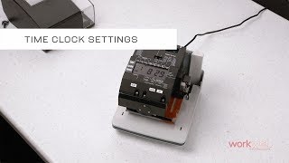 uPunch CR1000  Time Clock Configuration [upl. by Led]