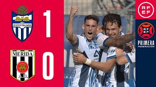 Resumen PrimeraFederación  CD Atlético Baleares 10 AD Mérida  Jornada 12 Grupo 2 [upl. by Marcellina]