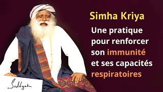 Simha Kriya  Une pratique puissante pour renforcer son immunité et ses capacités respiratoires [upl. by Cassie]