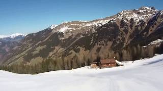 Dorfgastein  Großarl Piste D1a Fulseck  Gipfelexpress  Verbindungsweg D1a  D2  D1a [upl. by Atsocal72]