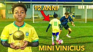 L’erede di VINICIUS ha 12 anni 😱 PALLONE D’ORO DEI BAMBINI fenomeno del calcio [upl. by Rugen]