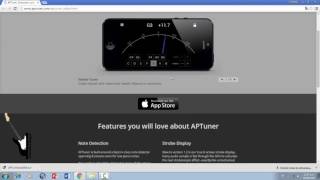 ¡¡Mejor afinador de guitarra en tu pc descargar tutoriales de guitarra [upl. by Aihk]