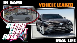 GTA 6 New Cars Revealed  In game VS Real Life 5 [upl. by Eelahs]